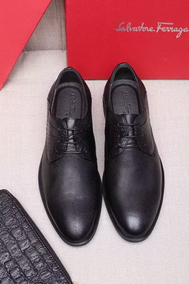 Salvatore Ferragamo Business Men Shoes--041